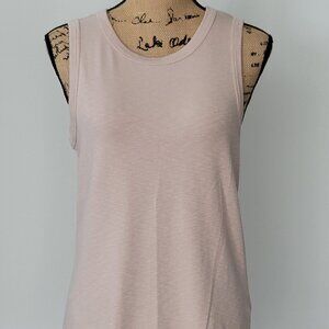 Rachel Zoe Tan High Neck Sleeveless Tank Top Size XL Extra Large Women